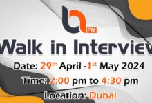 Al Bonian FM Walk in Interviews in Dubai