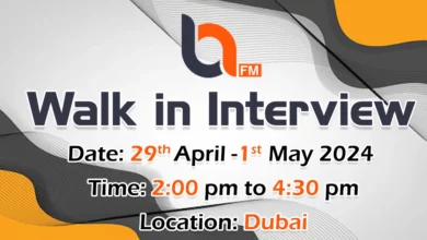 Al Bonian FM Walk in Interviews in Dubai