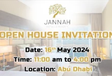 Jannah Hotels & Resorts Open House Invitation, Abu Dhabi