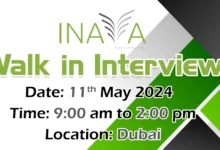 Inaya Facilities Management Walk in Interview in Dubai