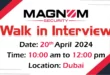 Magnum Security Walk in Interview in Dubai