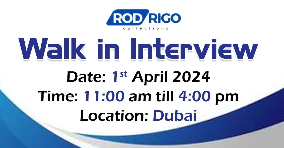 Rod Rigo Walk in Interview in Dubai