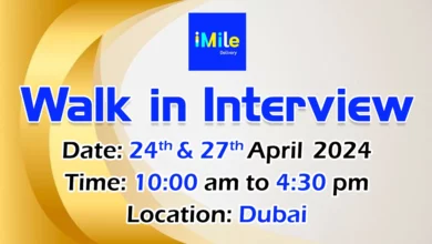 iMile Delivery Walk in Interview in Dubai