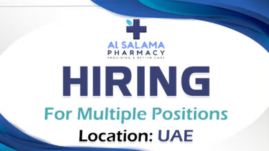 Alsalama Pharmacy Recruitment in UAE