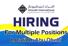 Altorath International Recruitment in Abu Dhabi