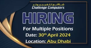 Challenge Computers Recruitment in Abu Dhabi