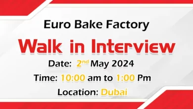 Euro Bake Factory Walk in Interview in Dubai