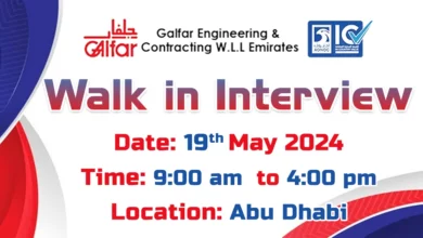 Galfar Walk in Interview in Abu Dhabi