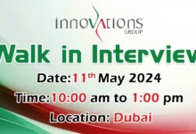 Innovations Group Walk in Interview in Dubai