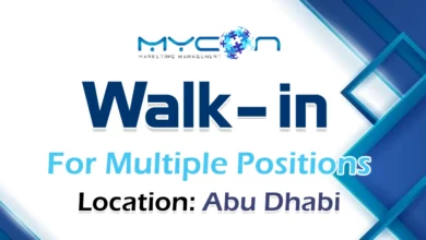 Mycon Walk in Interview in Abu Dhabi