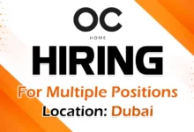 OC Home Furniture Recruitment in Dubai