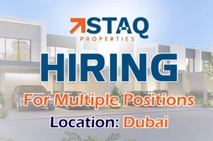 STAQ Properties Recruitment in Dubai