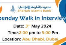 Sharjah Islamic Bank Open Day Walk in Interview