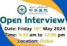 Sino Hospital Open Interview in Dubai