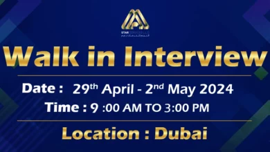 Star Services Walk in Interviews in Dubai