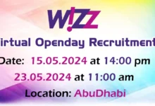 Wizz Air Abu Dhabi Virtual Open Days for Pilots