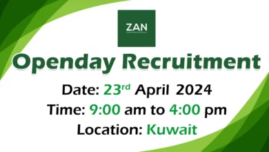 Zan Kuwaitiah Open Day Recruitment in Kuwait