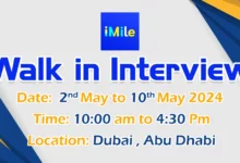 iMile Delivery Walk in Interview in Dubai and Abu Dhabi