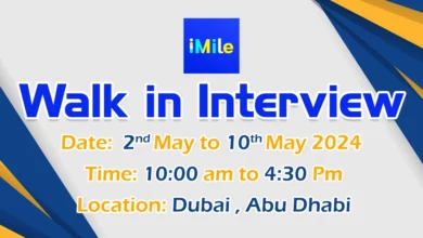 iMile Delivery Walk in Interview in Dubai and Abu Dhabi