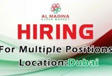 Al Madina Hypermarket Recruitment in Dubai