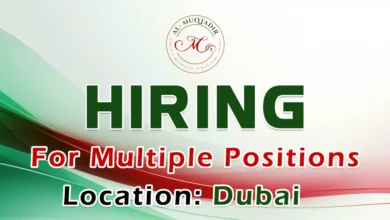 Al Muqtadir Gold Recruitment in Dubai