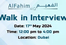 AlFahim HQ Walk in Interviews in Dubai