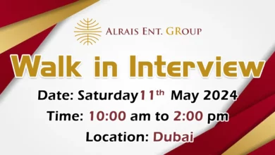 Alrais Enterprises Walk in Interview in Dubai
