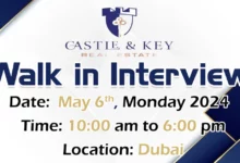 Castle & Key Real Estate Walk in Interview in Dubai