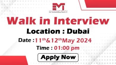 EMT Walk in Interviews in Dubai