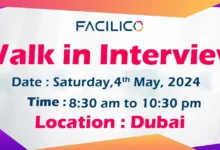 Facilico Walk in Interview in Dubai