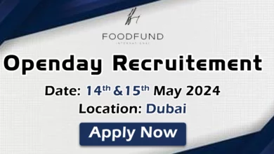 FoodFund International Open Day Recruitment in Dubai