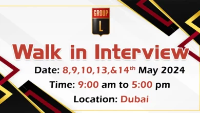 Group L Walk in Interview in Dubai