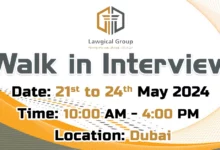Lawgical Group Walk in Interview in Dubai