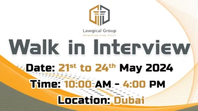 Lawgical Group Walk in Interview in Dubai
