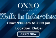 OXXO Properties Walk in Interview in Dubai