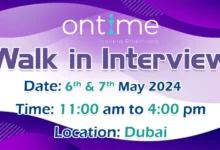 Ontime Manpower Supply Walk in Interview in Dubai