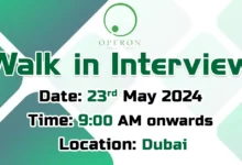 Operon Middle East Walk in Interviews in Dubai