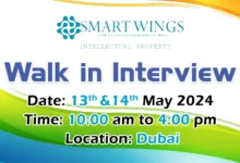 Smart Wings Walk in Interview in Dubai