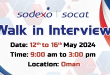 Sodexo Socat Walk in Interviews in Oman