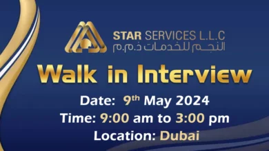 Star Services Walk in Interviews in Dubai