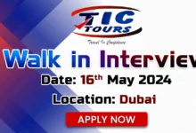 TIC Tours Walk in Interview in Dubai