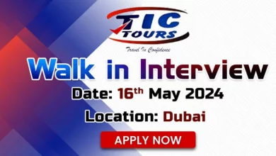 TIC Tours Walk in Interview in Dubai
