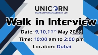 Unicorn Marketing Walk in Interview in Dubai