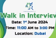 FinRidge Walk in Interview in Dubai