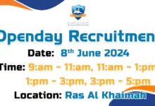 RAK Academy Open Day Recruitment in Dubai