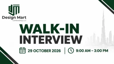 Design Mart Walk in Interview in Dubai