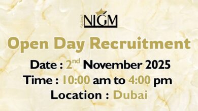 NIGM Open Day Recruitment in Abu Dhabi