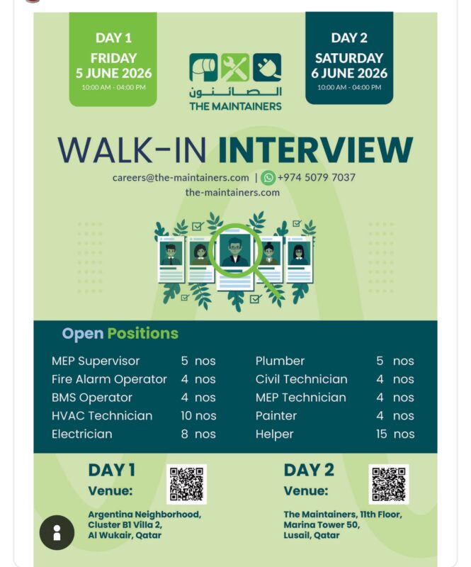 The Maintainers Walk in Interview Poster