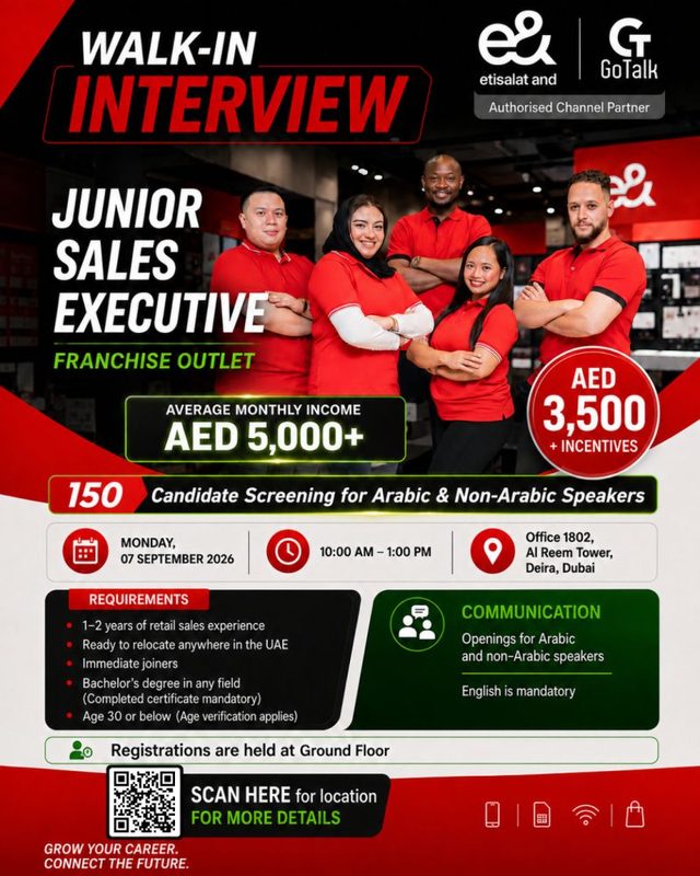 Go Talk Walk in Interview Poster