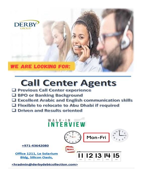 Derby Group Walk in Interview Poster